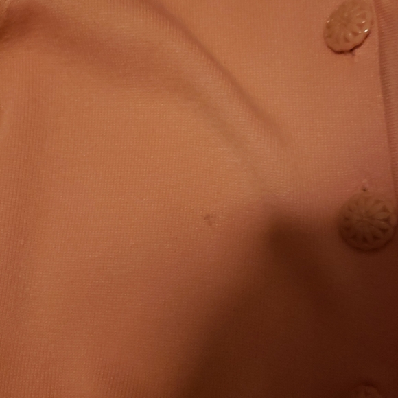 Vintage Chapter One Designer Peach Sweater - Picture 4 of 6